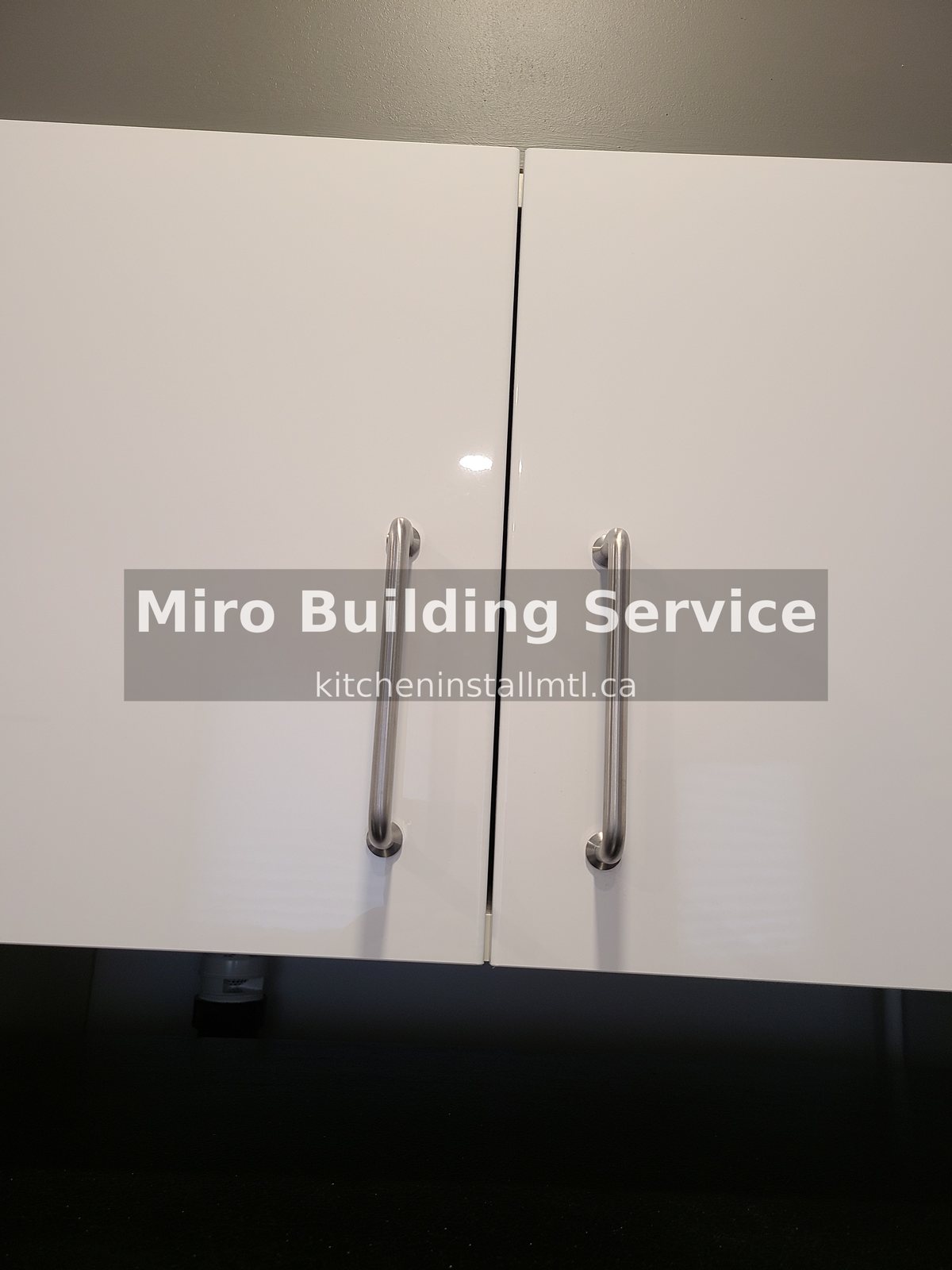 Completed kitchen installation Plateau Montreal